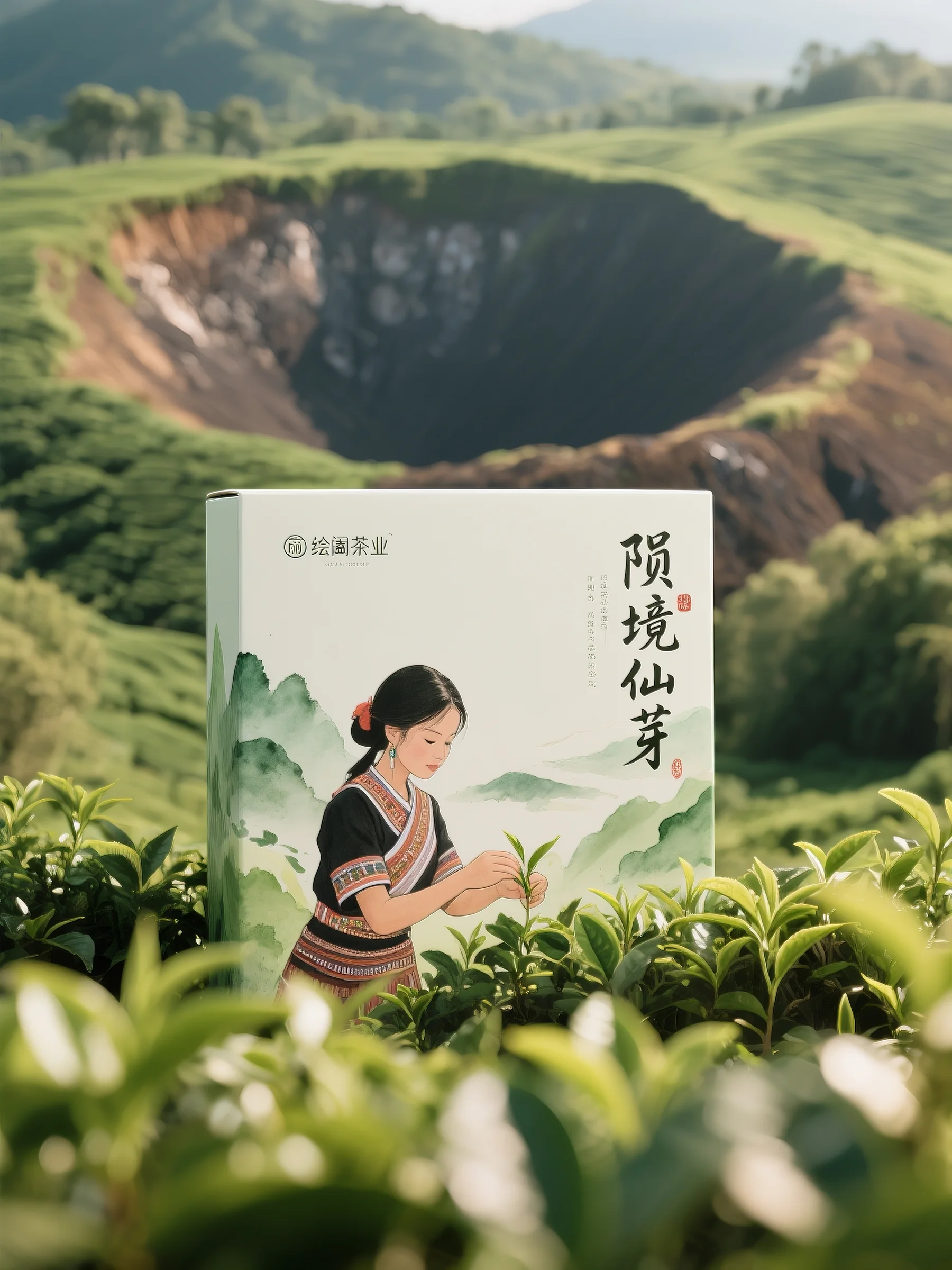 白沙绿茶-包装设计2