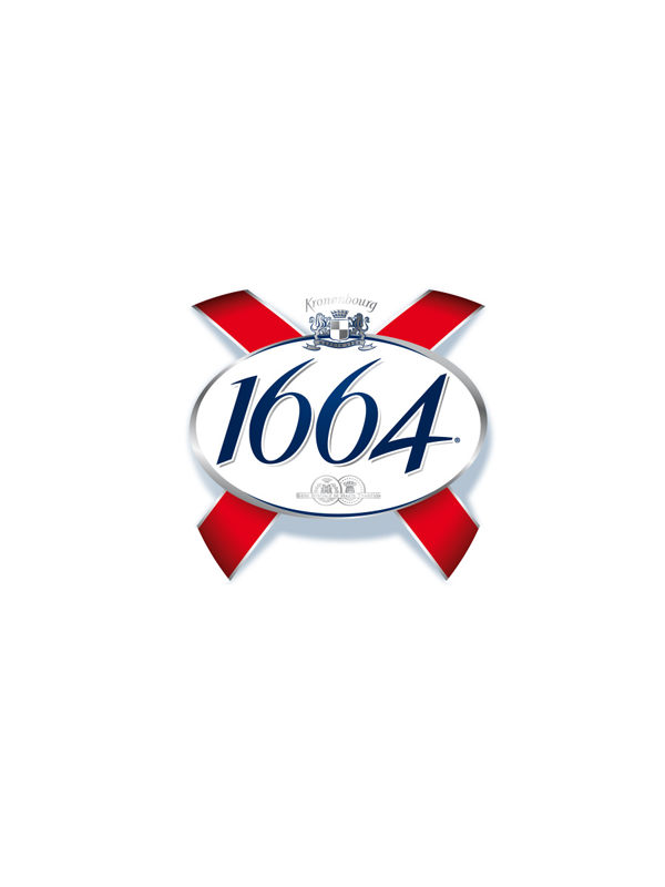 克伦堡 1664 品牌 LOGO 解析：蓝金交织的法式酿造美学