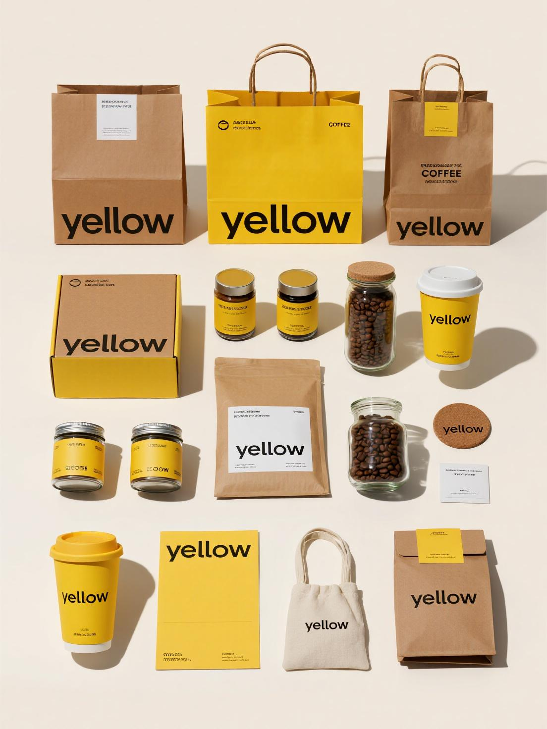 《Yellow Coffee》 品牌设计