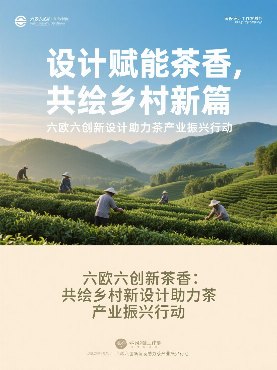 《设计赋能茶香，共绘乡村新篇：六欧六创新设计助力茶产业振兴行动》