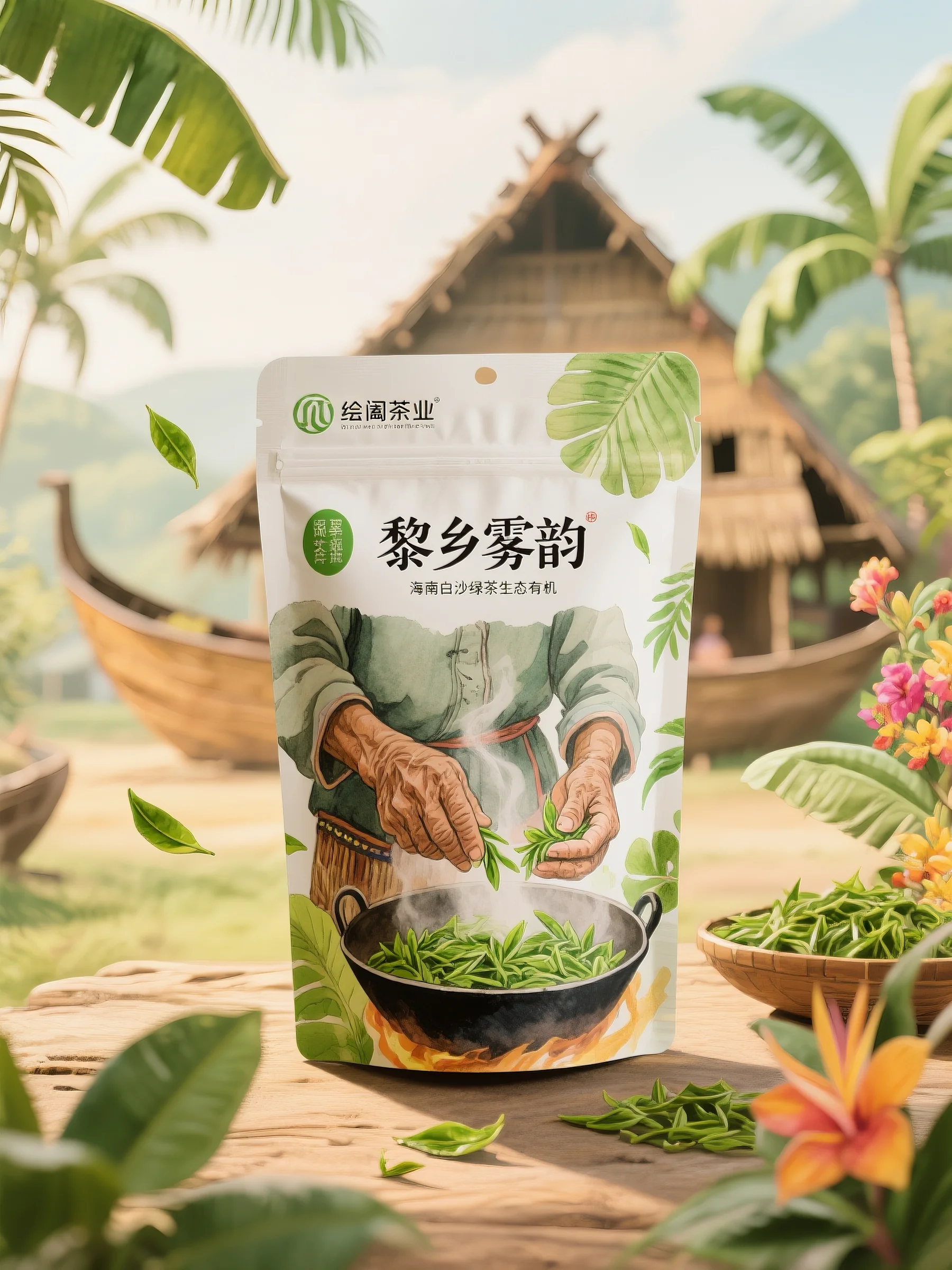 白沙绿茶-包装设计1