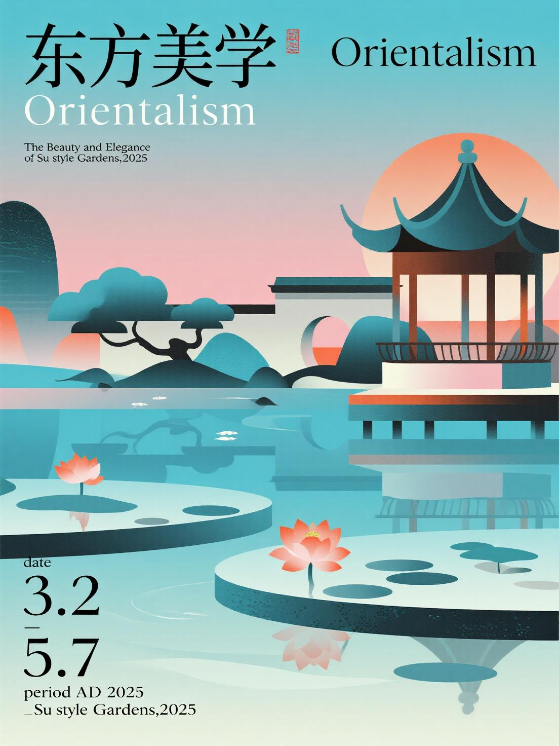 东方美学海报-平面设计解析
