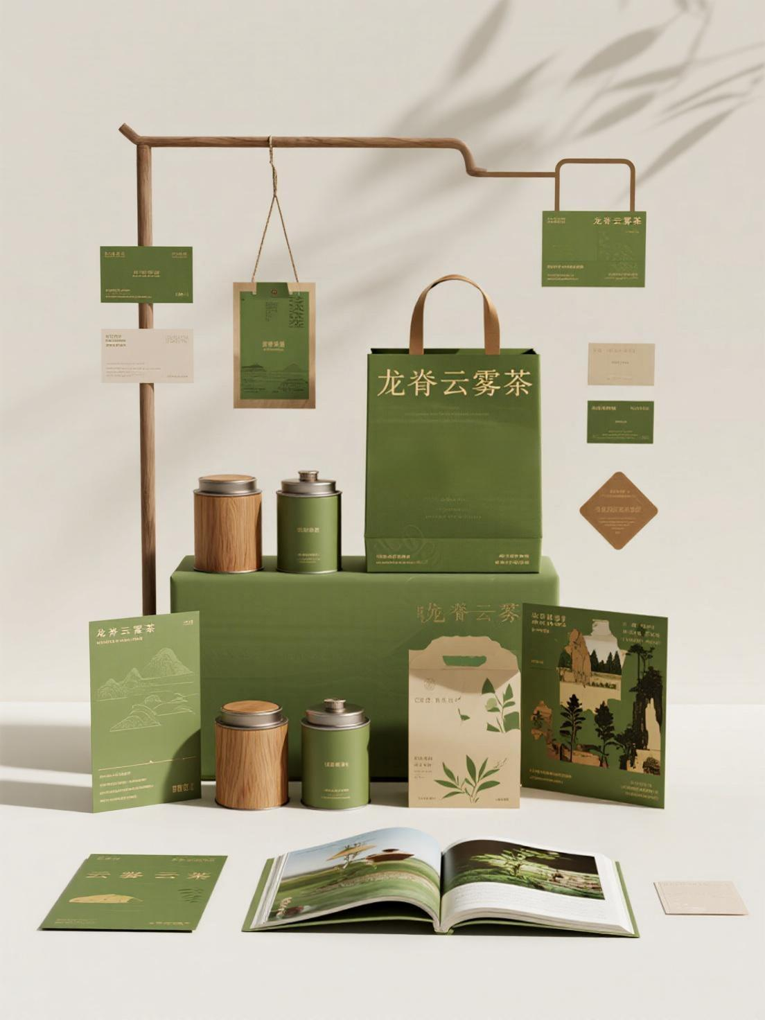 《龙脊云雾茶》品牌设计解析